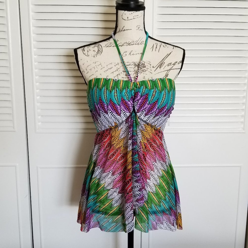 Profile by Gottex Bandeau Fly Away Top